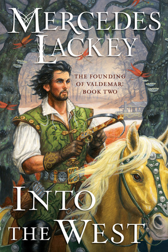 Into the West (The Founding of Valdemar) book cover by Mercedes Lackey