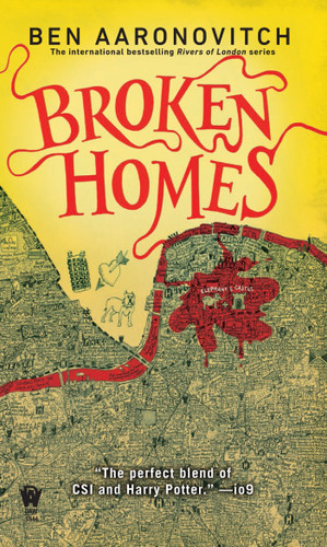 Broken Homes (Rivers of London) book cover by Ben Aaronovitch