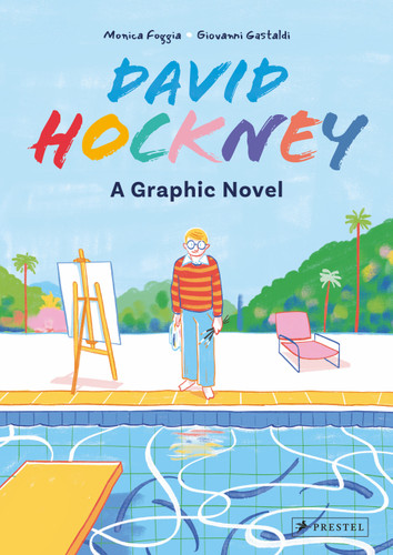 David Hockney: A Graphic Novel book cover by 