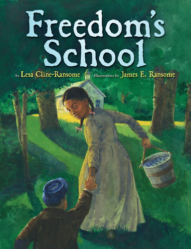 Freedom's School book cover by Lesa Cline-Ransome