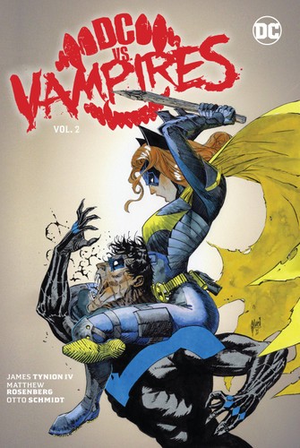 DC vs. Vampires Vol. 2 book cover by James Tynion IV, Matthew Rosenberg