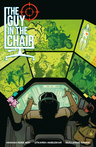 The Guy in the Chair (The Guy in the Chair) book cover by Hannah Rose May, Utkarsh Ambudkar