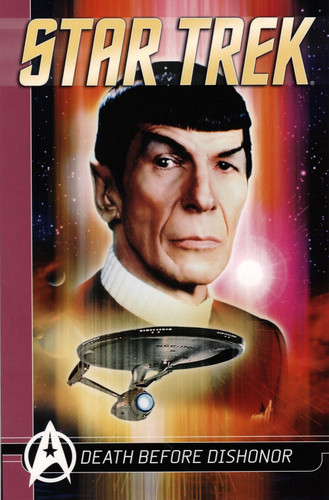 Star Trek Comics Classics: Death Before Dishonor (Titan Star Trek Collections) book cover by Peter David