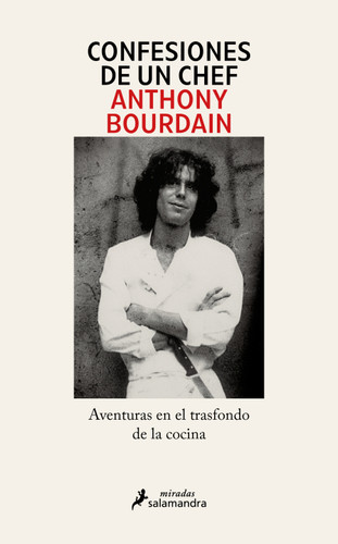 Confesiones de un chef / Kitchen Confidential book cover by Anthony Bourdain