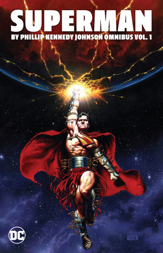 Superman by Phillip Kennedy Johnson Omnibus Vol. 1 book cover by Becky Cloonan, Phillip Kennedy Johnson, Michael Conrad