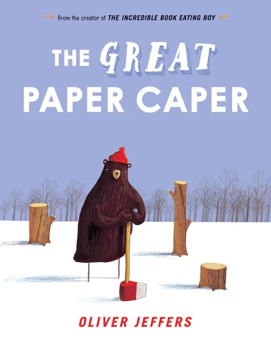 The Great Paper Caper book cover by Oliver Jeffers