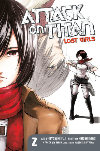 Attack on Titan: Lost Girls The Manga 2 (Attack on Titan: Lost Girls) book cover by Hiroshi Seko