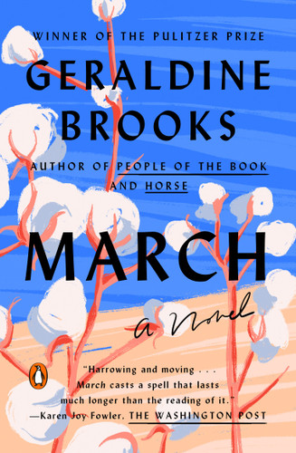 March: Pulitzer Prize Winner (A Novel) book cover by Geraldine Brooks