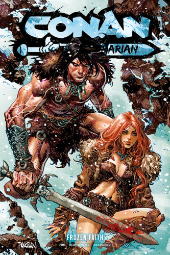 Conan the Barbarian Vol. 4 Frozen Faith (CONAN THE BARBARIAN) book cover by Jim Zub