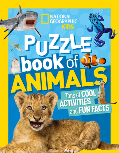 National Geographic Kids Puzzle Book: Animals (NGK Puzzle Books) book cover by National Geographic, Kids