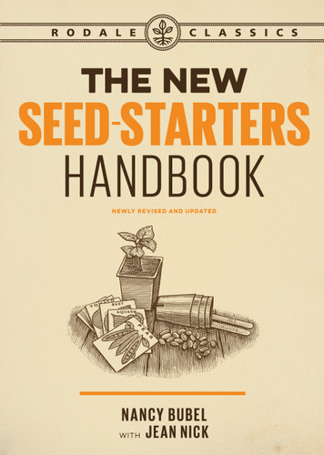 The New Seed-Starters Handbook (Rodale Organic Gardening) book cover by Nancy Bubel, Jean Nick