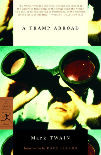 A Tramp Abroad (Modern Library Classics) book cover by Mark Twain