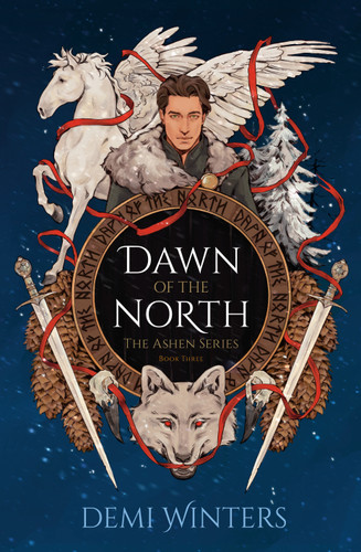 Dawn of the North: The Ashen Series; Book Three (The Ashen Series) book cover by Demi Winters