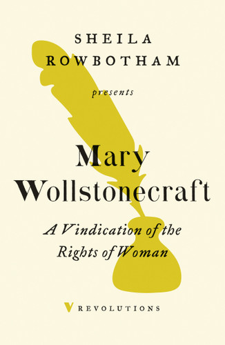 A Vindication of the Rights of Woman book cover by Mary Wollstonecraft