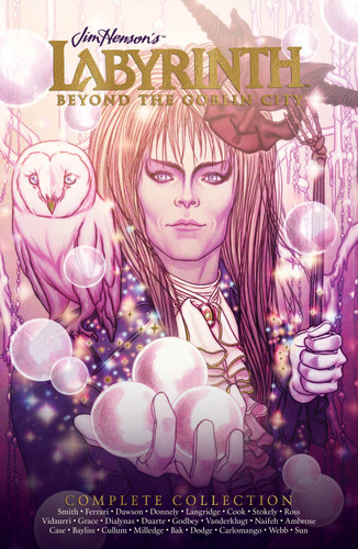 Complete Labyrinth: Beyond the Goblin City (Jim Henson's Labyrinth) book cover by Delilah S. Dawson, Gustavo Duarte, Various