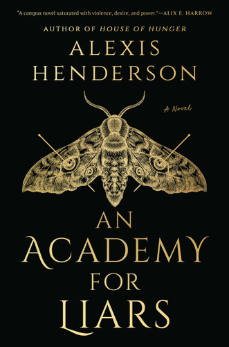An Academy for Liars book cover by Alexis Henderson