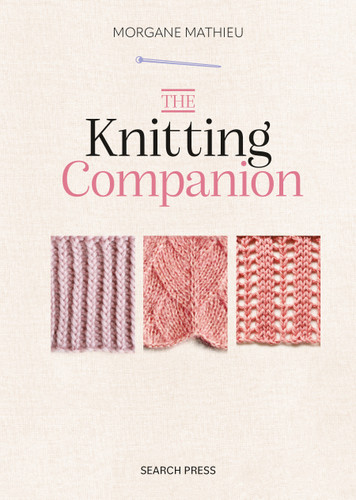 Knitting Companion, The book cover by Morgane Mathieu