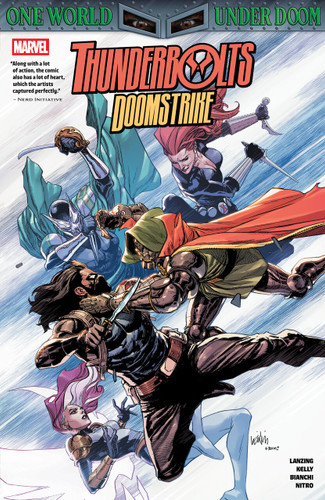 Thunderbolts: Doomstrike (THUNDERBOLTS: DOOMSTRIKE) book cover by Collin Kelly, Jackson Lanzing