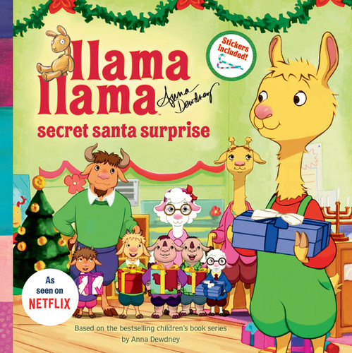 Llama Llama Secret Santa Surprise (Llama Llama) book cover by Anna Dewdney