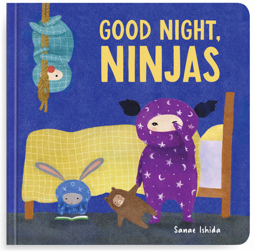 Good Night, Ninjas: A Bedtime Book for Toddlers 1-3 book cover by Sanae Ishida