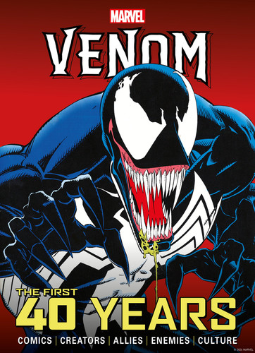 Marvel's Venom: The First 40 Years (MARVEL) book cover by Titan
