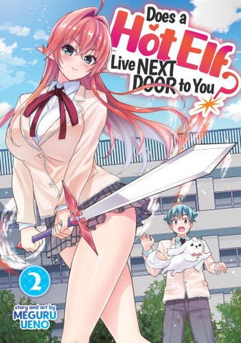 Does a Hot Elf Live Next Door to You? Vol. 2 (Does a Hot Elf Live Next Door to You?) book cover by Meguru Ueno