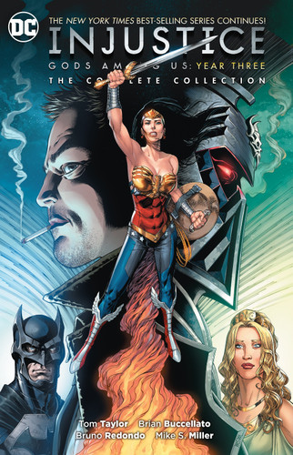 Injustice: Gods Among Us Year Three: The Complete Collection (Injustice) book cover by Tom Taylor