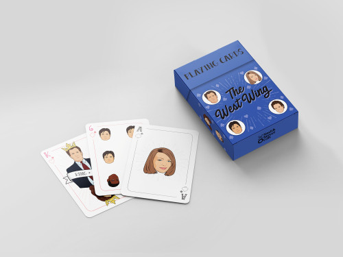 The West Wing Playing Cards book cover by 