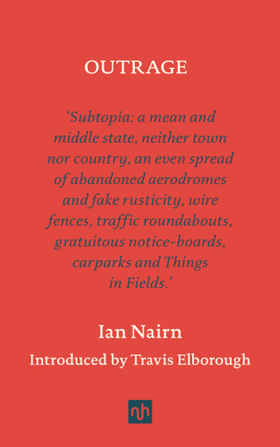 Outrage book cover by Ian Nairn