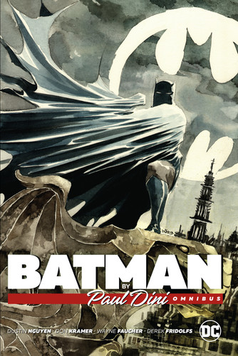 Batman by Paul Dini Omnibus (New Edition) book cover by Paul Dini