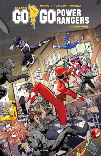 Saban's Go Go Power Rangers Vol. 4 (Saban's Go Go Power Rangers) book cover by Ryan Parrott