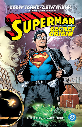 Superman: Secret Origin (New Edition) book cover by Geoff Johns
