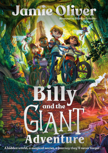 Billy and the Giant Adventure book cover by Jamie Oliver