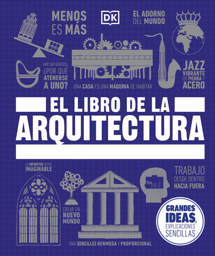 El libro de la arquitectura (The Architecture Book) (DK Big Ideas) book cover by DK