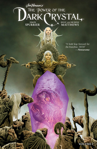 Jim Henson's The Power of the Dark Crystal Vol. 1 (Jim Henson's Dark Crystal) book cover by Simon Spurrier