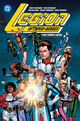 Legion of Super-Heroes Five Years Later Omnibus Vol. 2 (New Edition) book cover by Mary Bierbaum, Ty Templeton, Tom Bierbaum