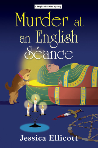 Murder at an English Séance (A Beryl and Edwina Mystery) book cover by Jessica Ellicott