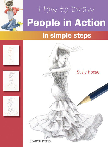 How to Draw People in Action in Simple Steps (How to Draw) book cover by Susie Hodge