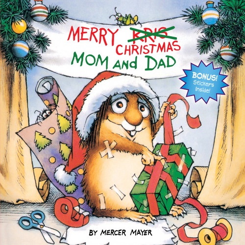 Merry Christmas, Mom and Dad (Little Critter) (Look-Look) book cover by Mercer Mayer