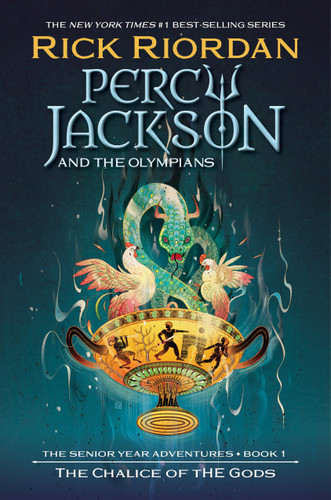 Percy Jackson and the Olympians: The Chalice of the Gods (Percy Jackson & the Olympians) book cover by Rick Riordan