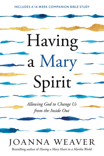 Having a Mary Spirit: Allowing God to Change Us from the Inside Out book cover by Joanna Weaver