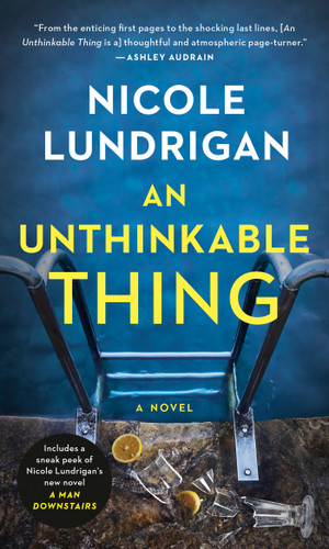 An Unthinkable Thing book cover by Nicole Lundrigan