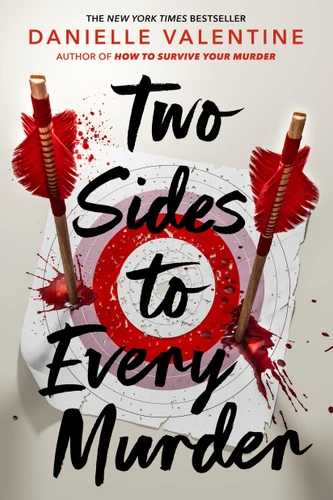 Two Sides to Every Murder book cover by Danielle Valentine