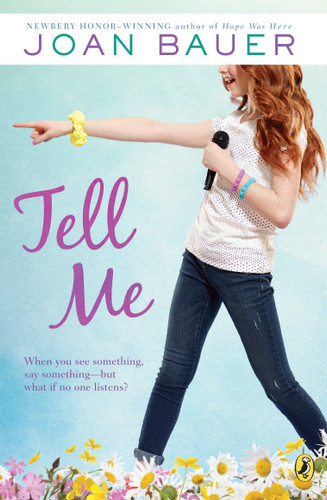 Tell Me book cover by Joan Bauer