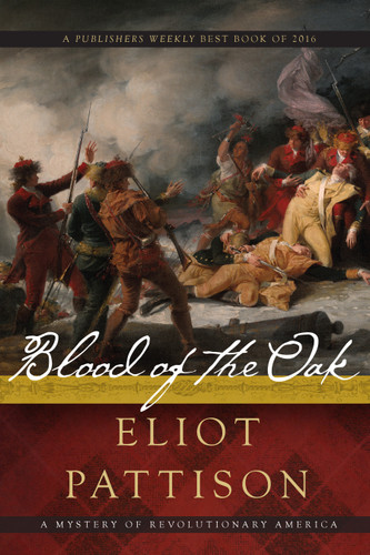 Blood of the Oak: A Mystery of Revolutionary America (Bone Rattler) book cover by Eliot Pattison