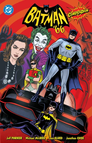 Batman '66 Compendium book cover by Jeff Parker