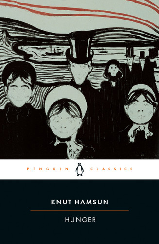 Hunger book cover by Knut Hamsun