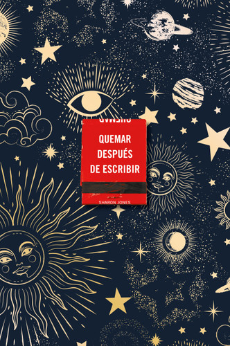 Quemar después de escribir (Edición Celestial) / Burn After Writing (Celestial) book cover by Sharon Jones