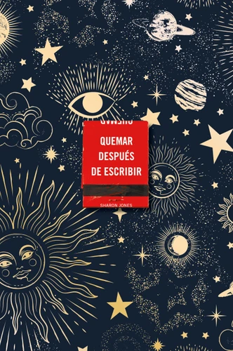 Quemar después de escribir (Edición Celestial) / Burn After Writing (Celestial) book cover by Sharon Jones