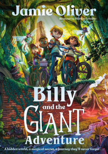 Billy and the Giant Adventure book cover by Jamie Oliver